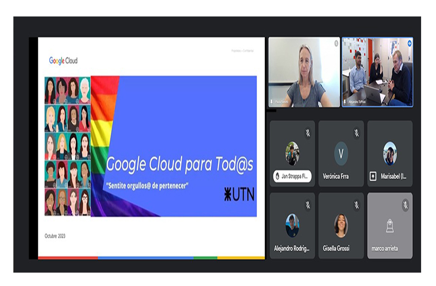 Comenzó la Segunda edición del programa Google Cloud para Tod@s en UTN