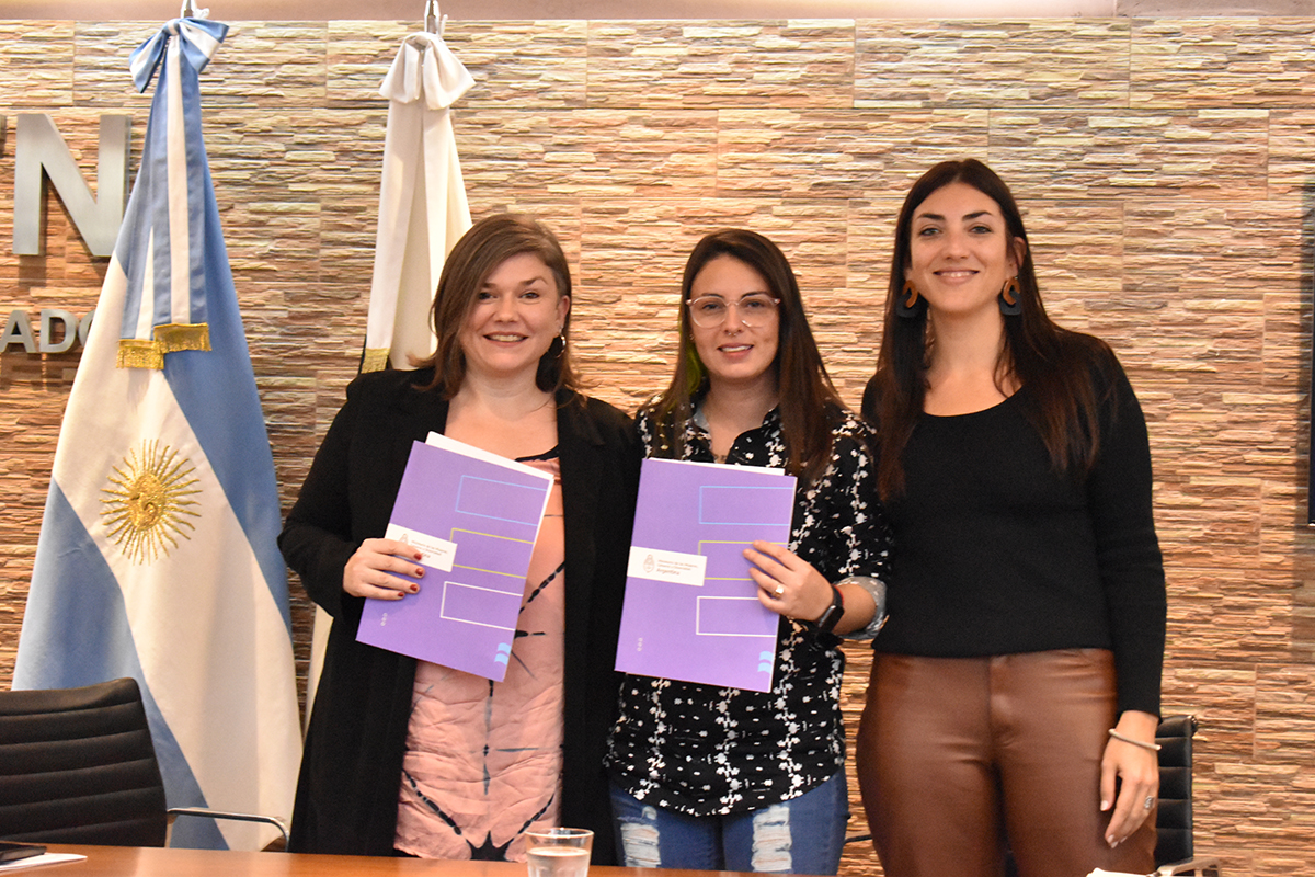 La UTN y el Ministerio de Mujeres, Géneros y Diversidad de la Nación rubricaron un Convenio Marco de Asistencia y Cooperación Recíproca