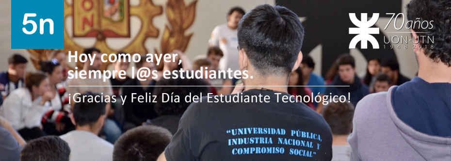 UTN -8 de junio dia del graduado tecnológico- Feliz Día!