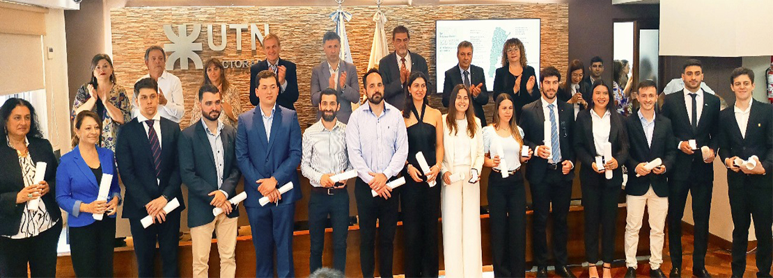 UTN reconoció a 15 personas graduadas por su mejor Rendimiento Académico 2023-2024 