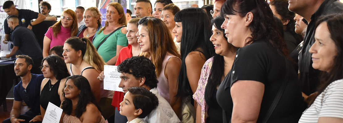 Entrega de diplomas a 147 personas capacitadas por la UTN en el Centro de Formación laboral 407 en La Matanza