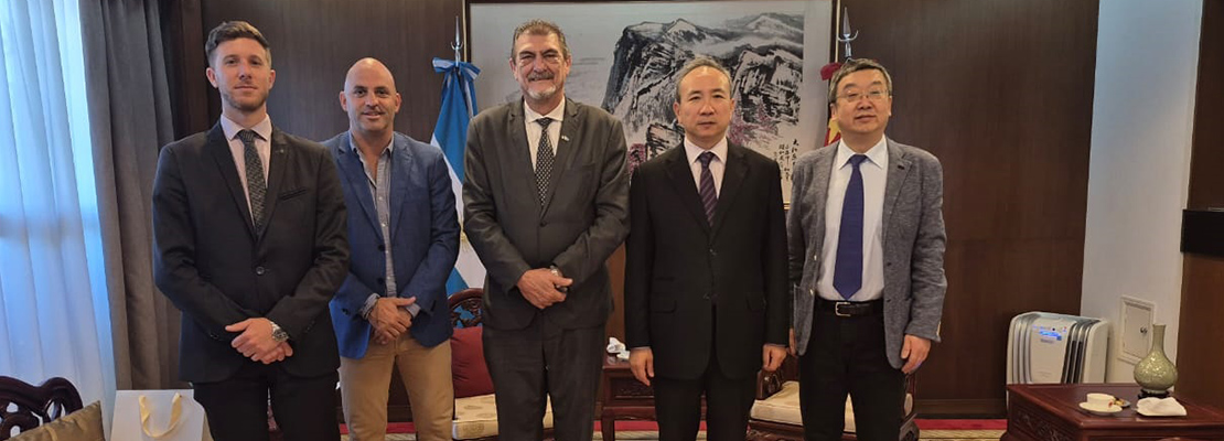 Reunión de autoridades de la UTN y la Embajada de la República Popular de China