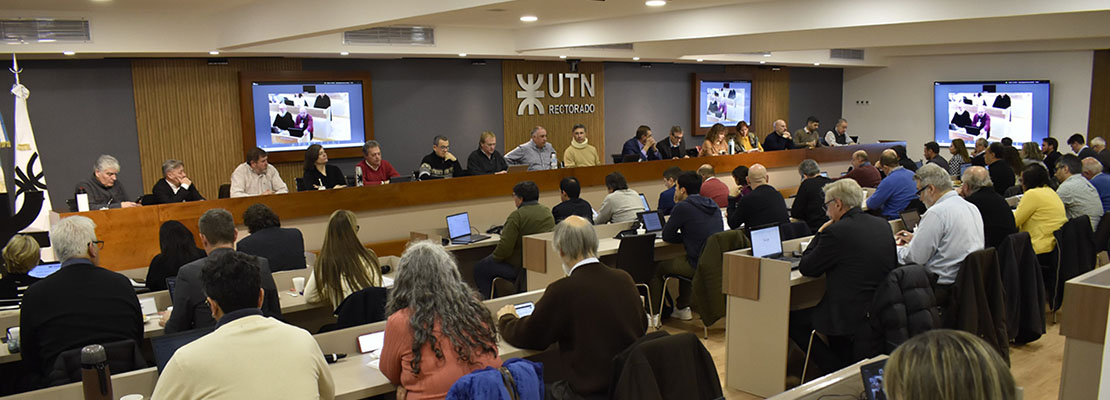 El Consejo Superior de la UTN aprobó por unanimidad el Plan Estratégico Participativo 2025-2030