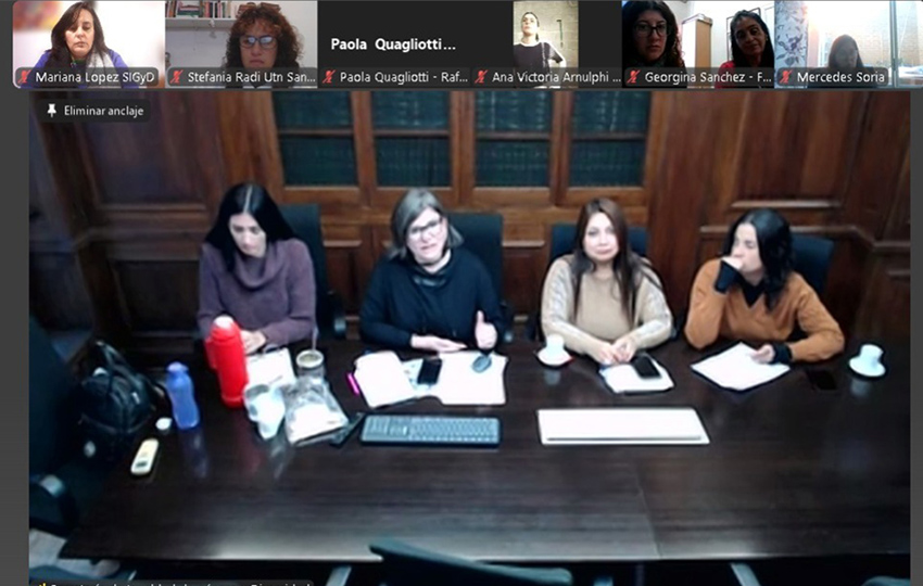 La Secretaría de Igualdad de Género y Diversidad de la UTN organizó una Clínica de Casos