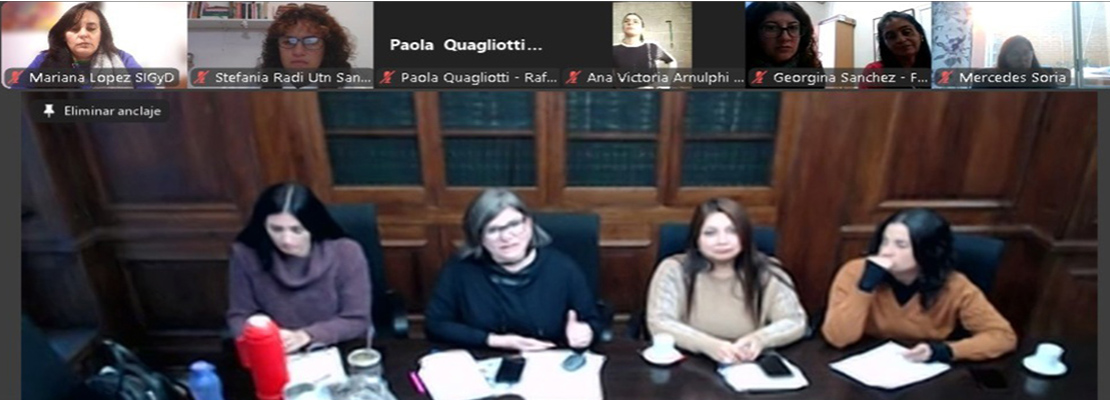 La Secretaría de Igualdad de Género y Diversidad de  la UTN organizó una Clínica de Casos