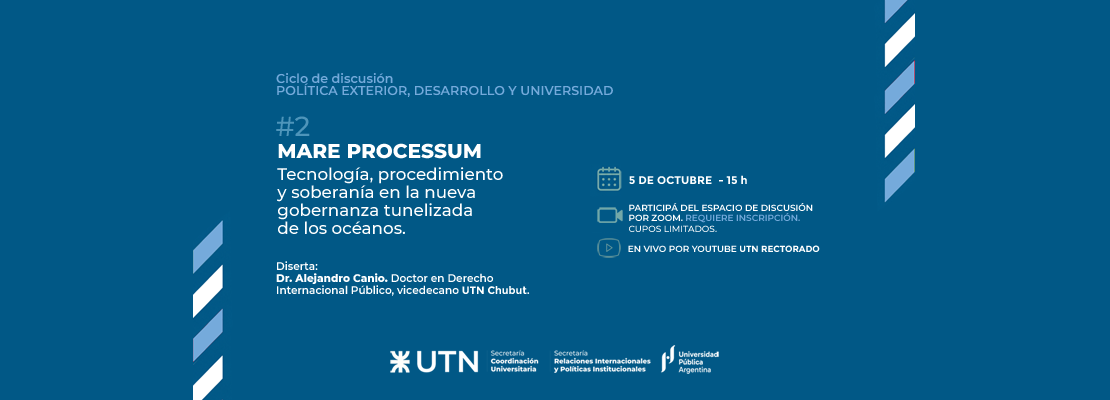 La UTN presenta una propuesta sobre tecnología y gobernanza de los océanos