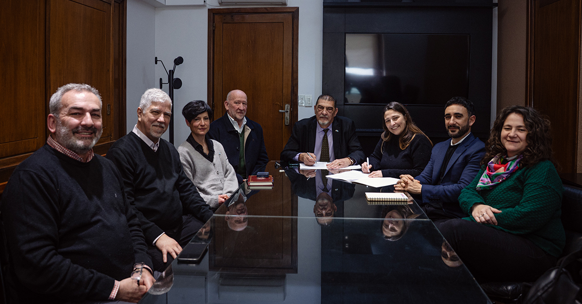 Autoridades UTN y autoridades ONU Mujeres