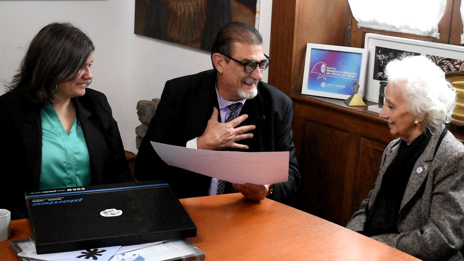 Autoridades de la UTN y de la Red VEGA