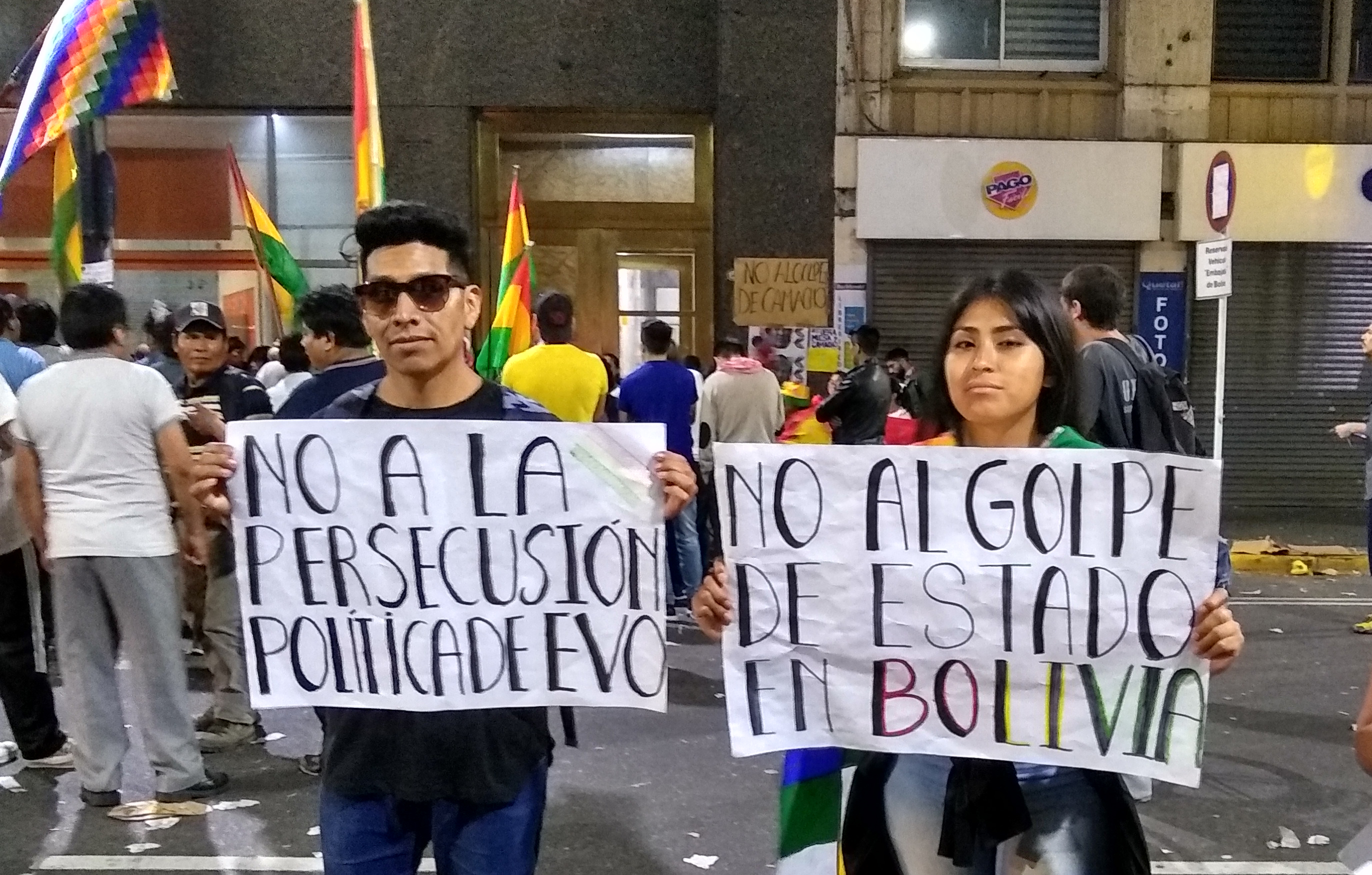 Vigilia permanente en Buenos Aires. Vigilia permanente en Buenos Aires.