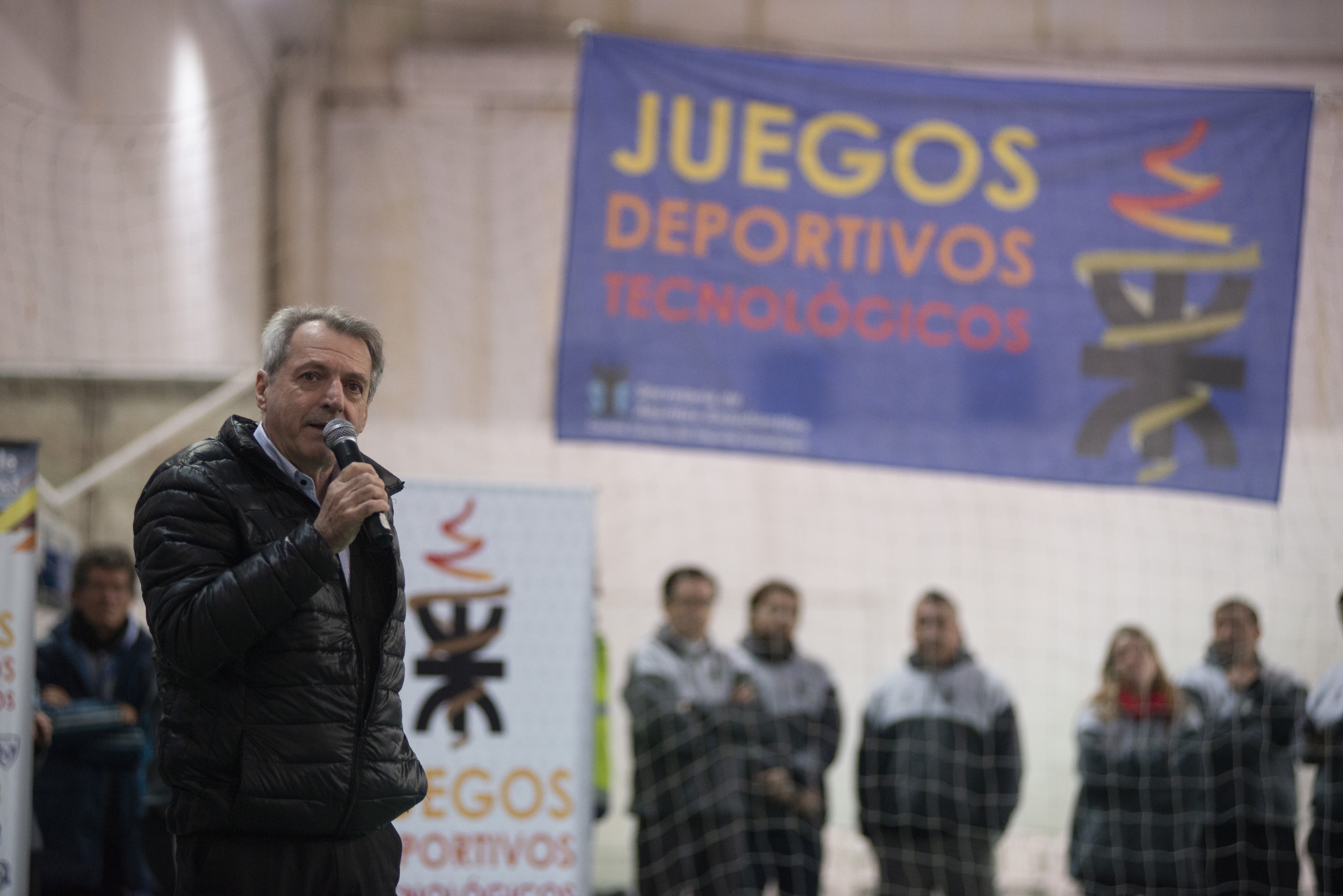 Ing. Aiassa en el discurso de apertura de los juegos UTN Rectorado Noticias Secretaría Académica Formación docente
