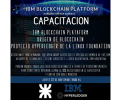Capacitación IBM Blockchain