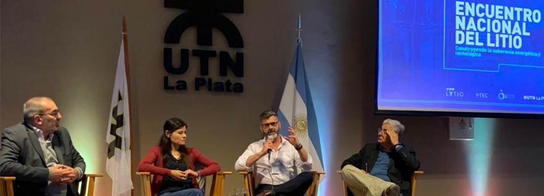 Presentación del Instituto CENITS en el Encuentro Nacional del Litio en la UTN La Plata